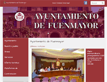Tablet Screenshot of fuenmayor.org